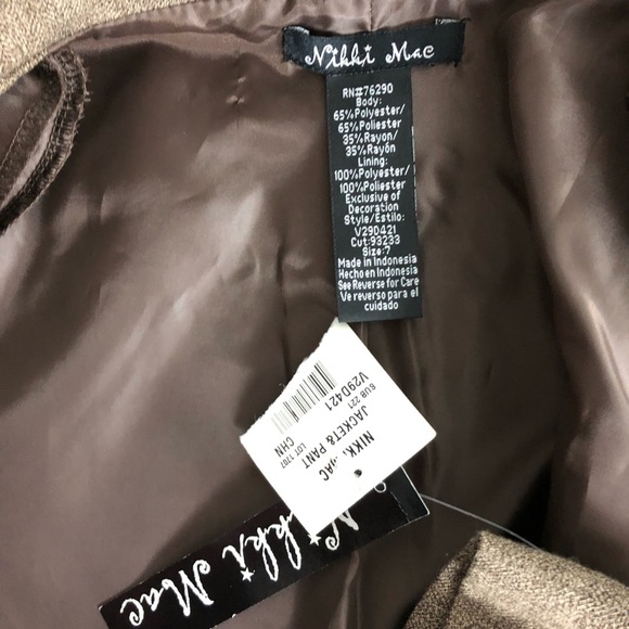Nikki Mac Vintage Style Blazer New with Tags - Picture 5 of 8